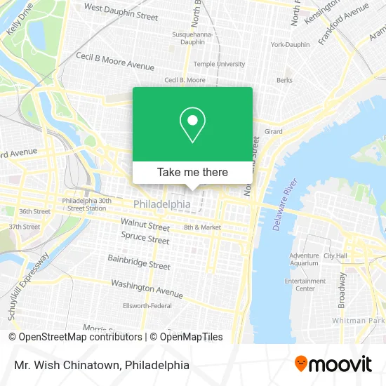 Mr. Wish Chinatown map