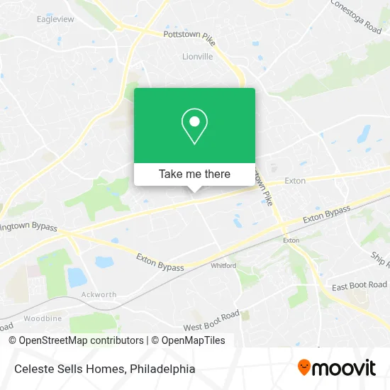 Celeste Sells Homes map