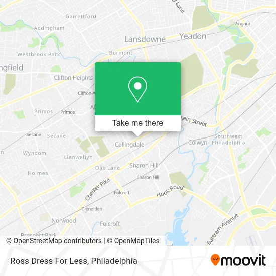 Ross Dress For Less map