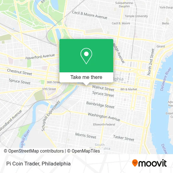 Pi Coin Trader map