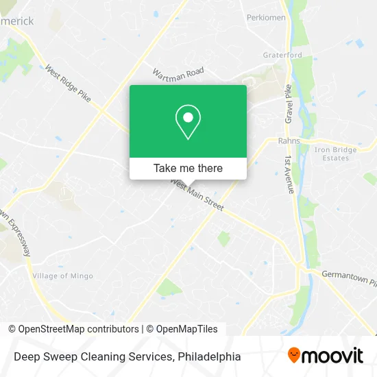 Deep Sweep Cleaning Services map