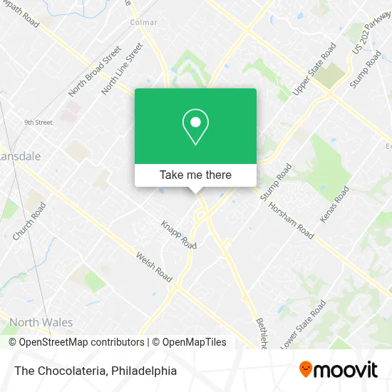 La Chocolateria map