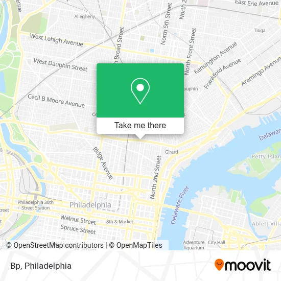 Bp map