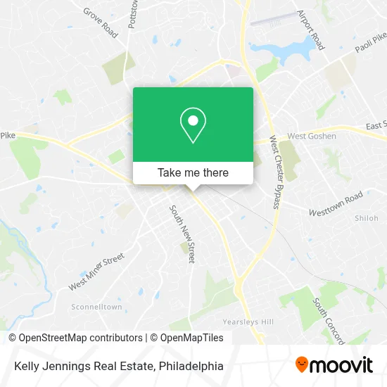 Kelly Jennings Real Estate map