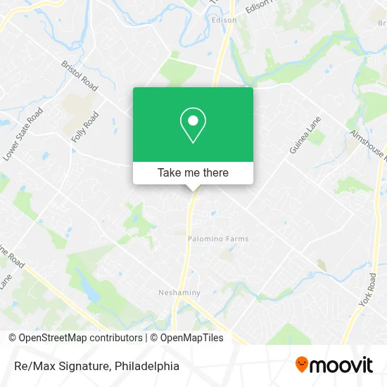 Re/Max Signature map