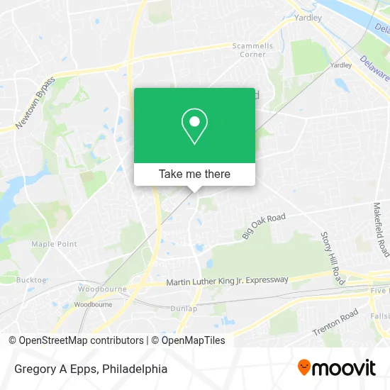 Gregory A Epps map