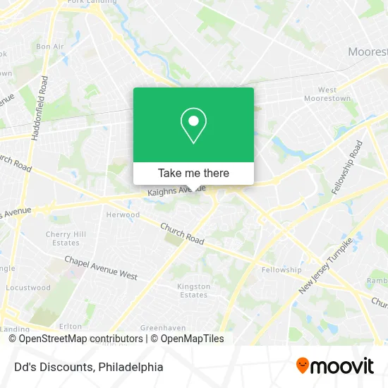 Dd's Discounts map