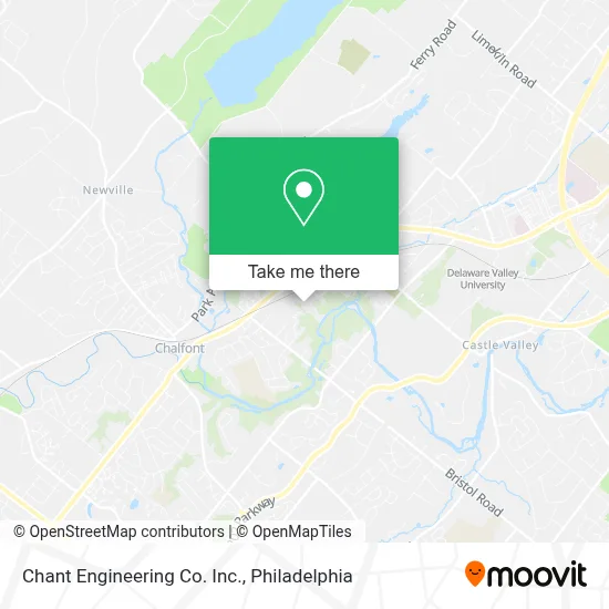 Chant Engineering Co. Inc. map