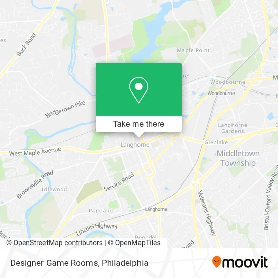 Designer Game Rooms map