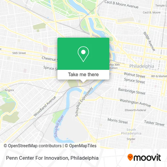 Penn Center For Innovation map