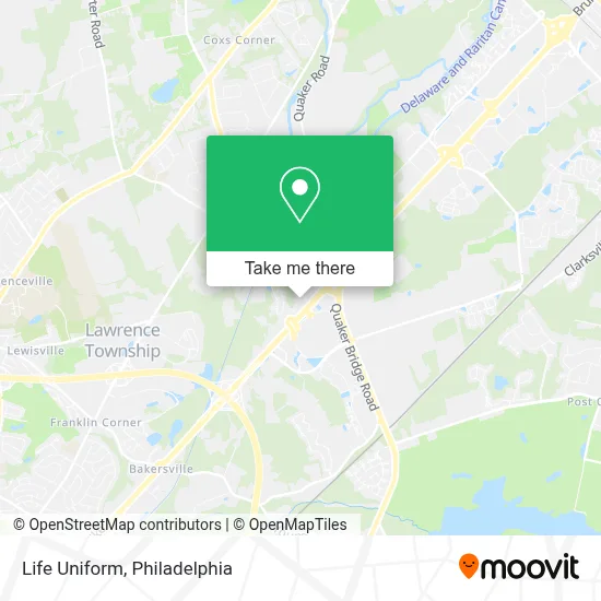 Life Uniform map