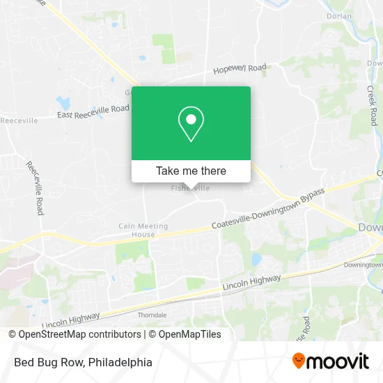 Bed Bug Row map