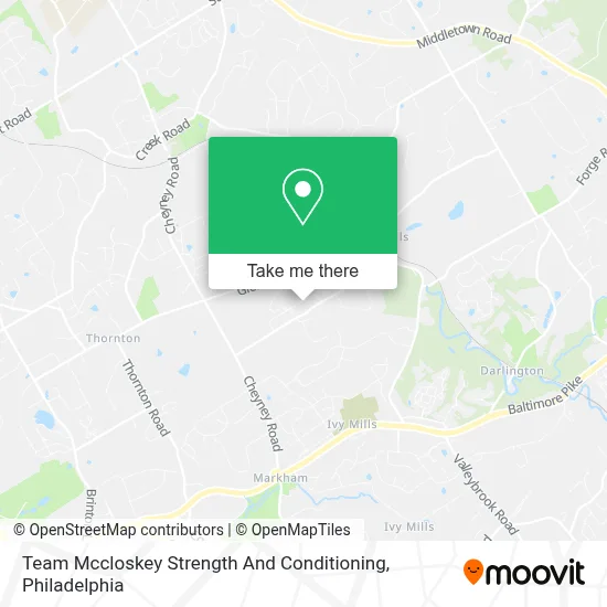 Team Mccloskey Strength And Conditioning map