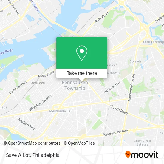 Save A Lot map