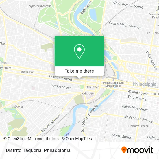 Distrito Taqueria map