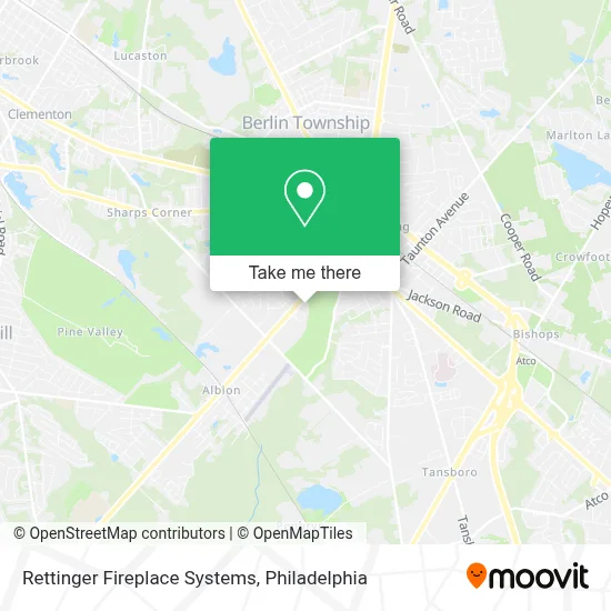 Rettinger Fireplace Systems map