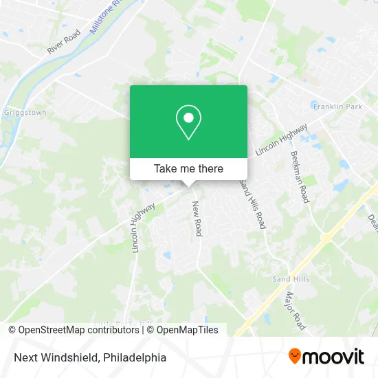 Next Windshield map