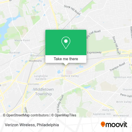 Verizon Wireless map