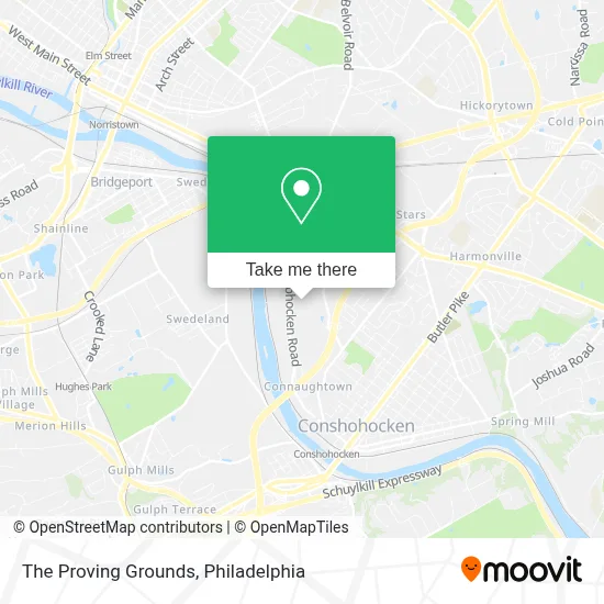 The Proving Grounds map