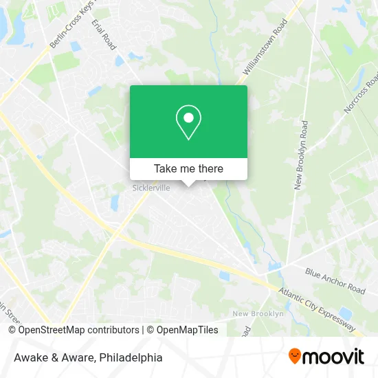 Awake & Aware map