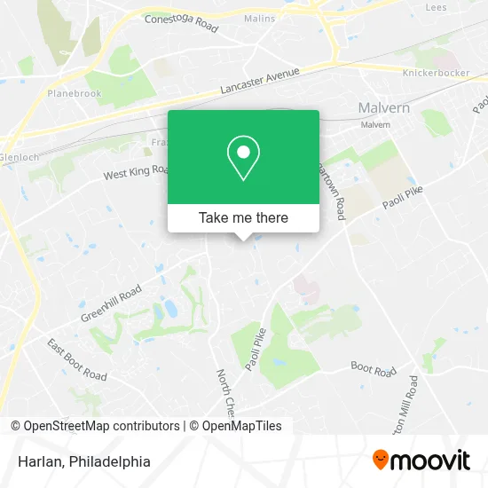 Harlan map