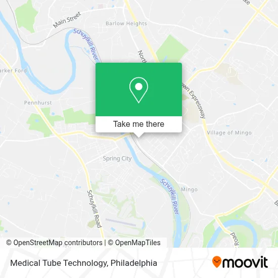 Medical Tube Technology map