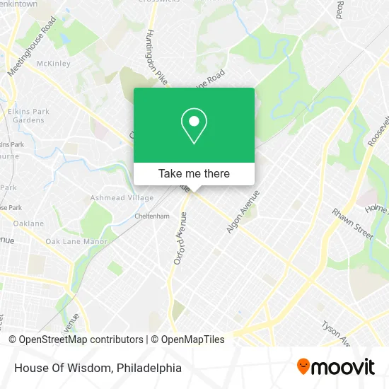 House Of Wisdom map