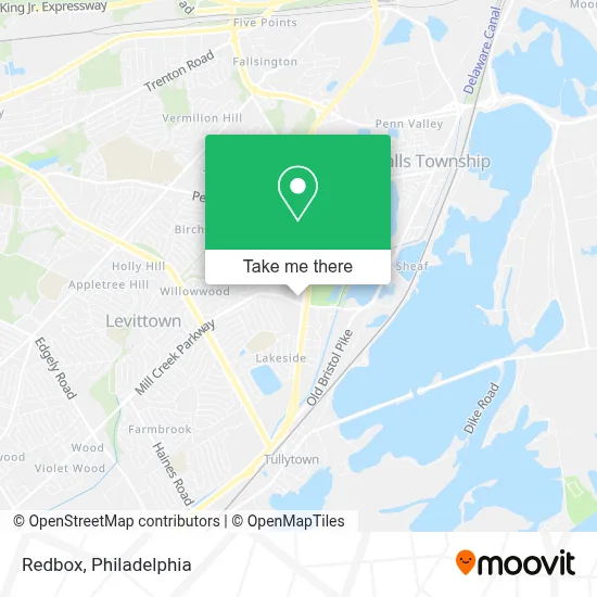 Redbox map