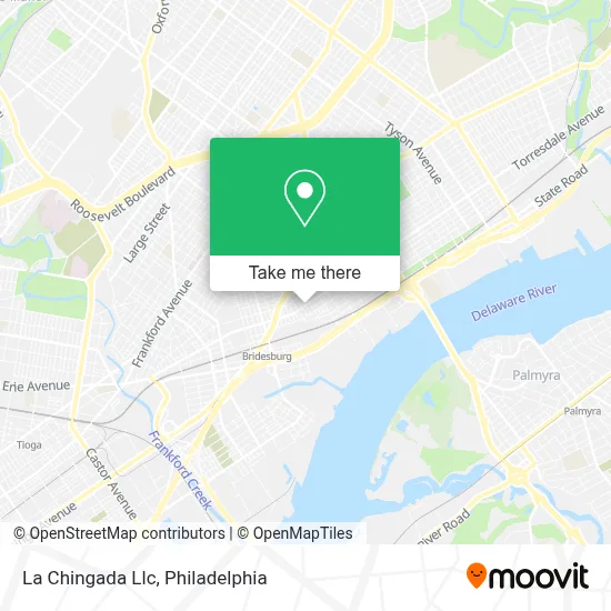 La Chingada Llc map