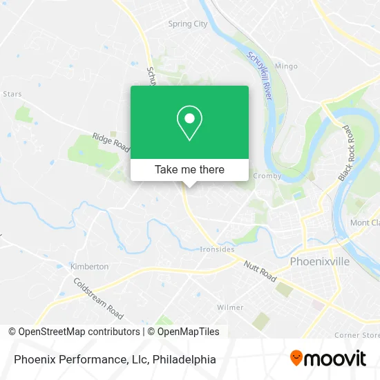 Phoenix Performance, Llc map