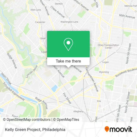 Kelly Green Project map