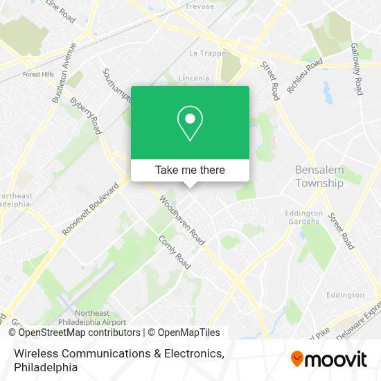 Wireless Communications & Electronics map