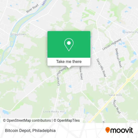 Bitcoin Depot map