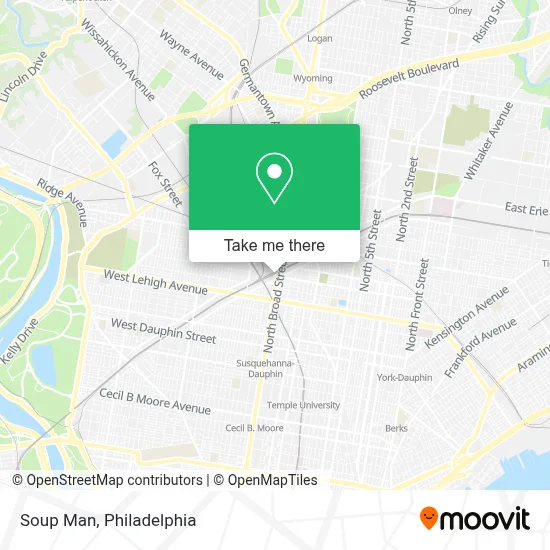 Soup Man map