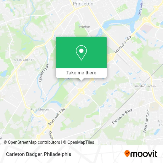 Carleton Badger map