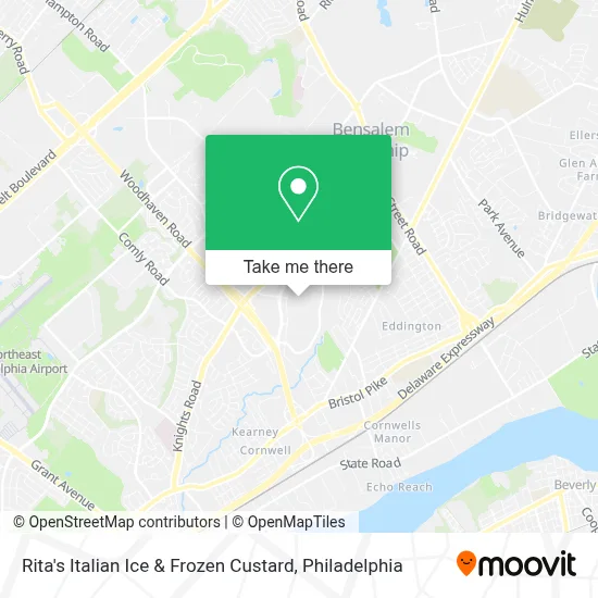 Rita's Italian Ice & Frozen Custard map