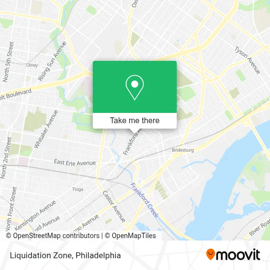 Liquidation Zone map