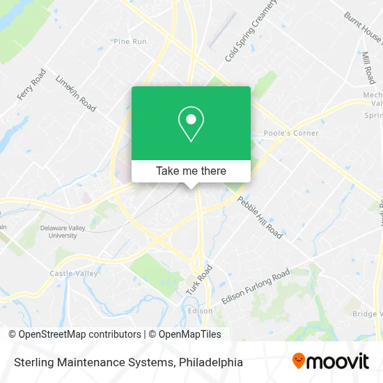 Sterling Maintenance Systems map