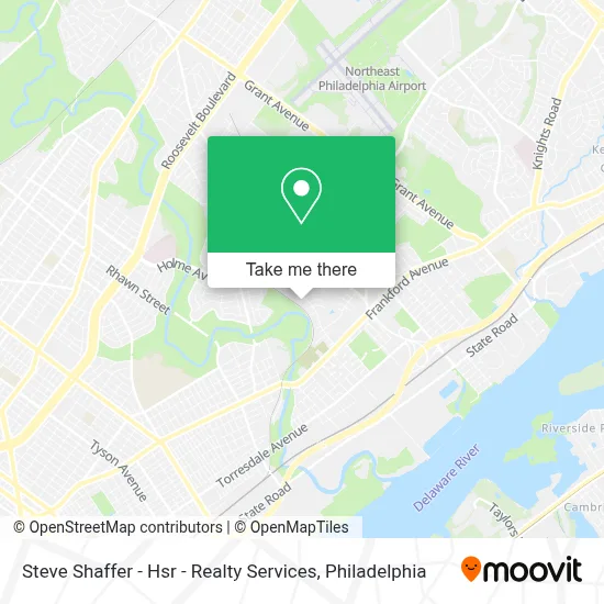 Steve Shaffer - Hsr - Realty Services map