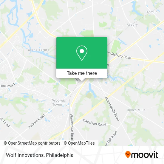 Wolf Innovations map