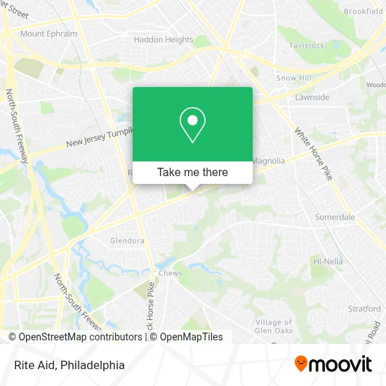 Rite Aid map