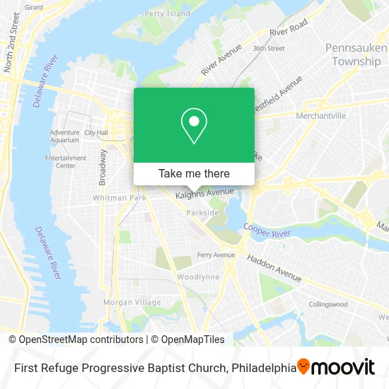 First Refuge Progressive Baptist Church map
