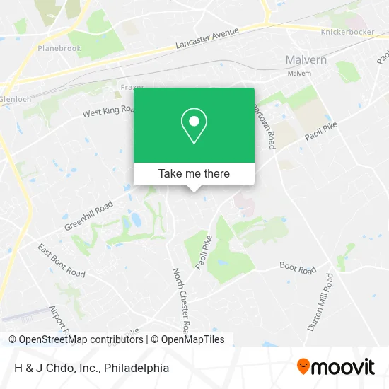 H & J Chdo, Inc. map