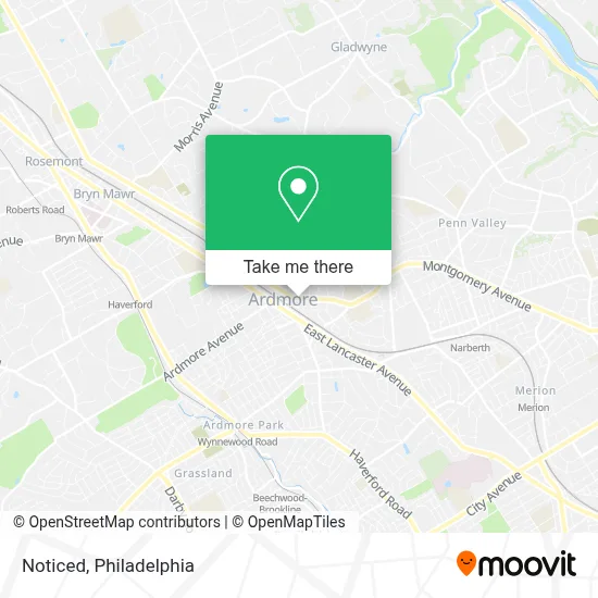 Noticed map