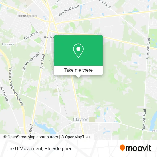 The U Movement map