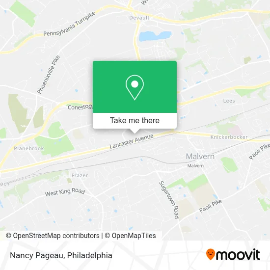 Nancy Pageau map