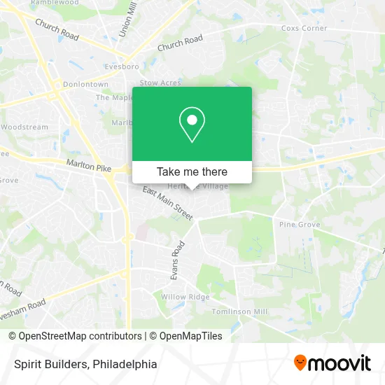 Spirit Builders map