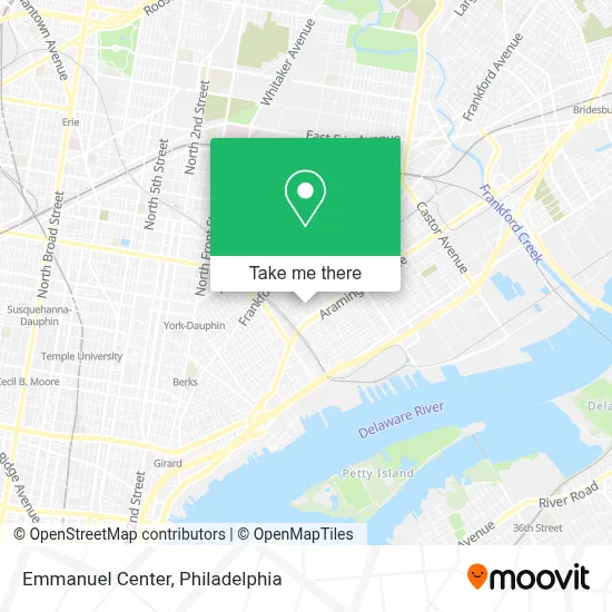 Emmanuel Center map