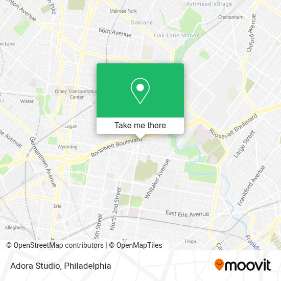Adora Studio map