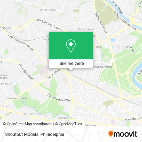 Shoutout Models map